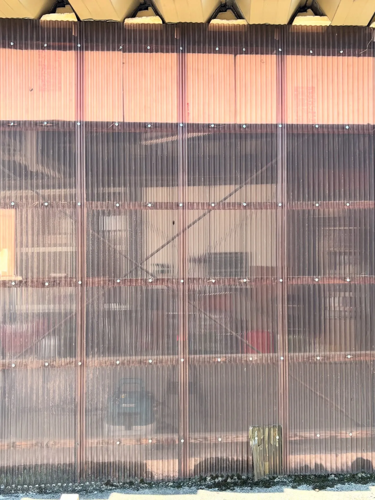 今日は外壁工事