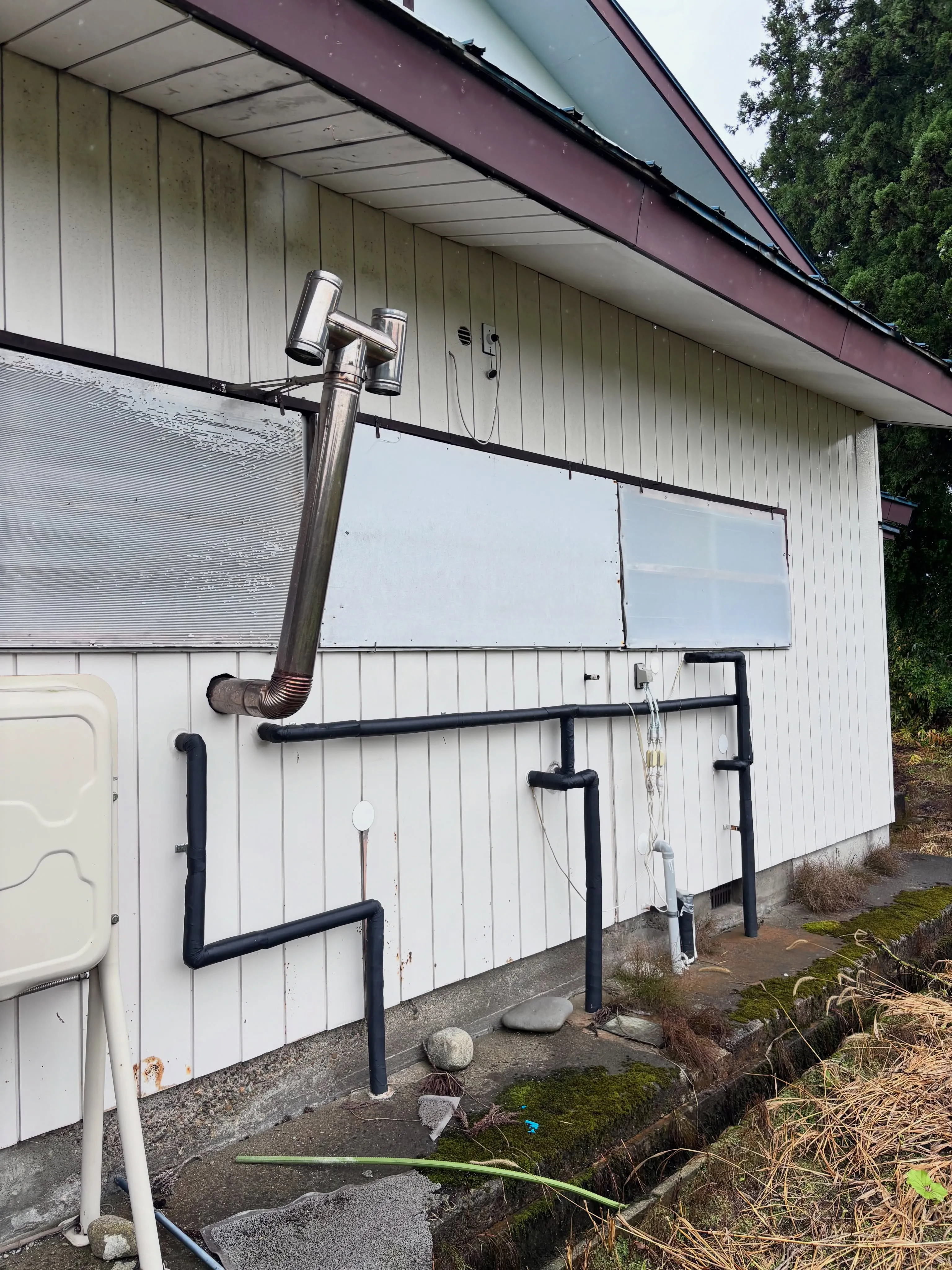 水回り工事では、特にしっかり現場を見る。